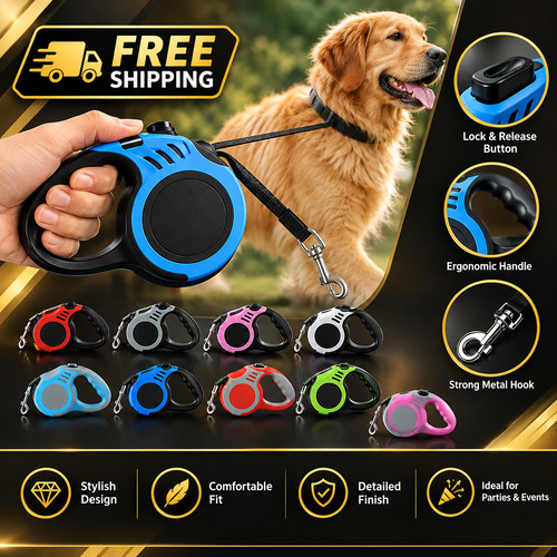 Automatic retractable dog - automatic,