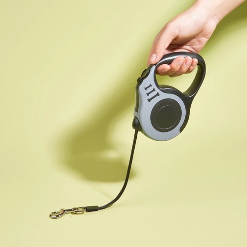 Retractable dog lead 5m - dog, 3m