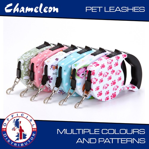 Dog retractable lead - retractable, medium