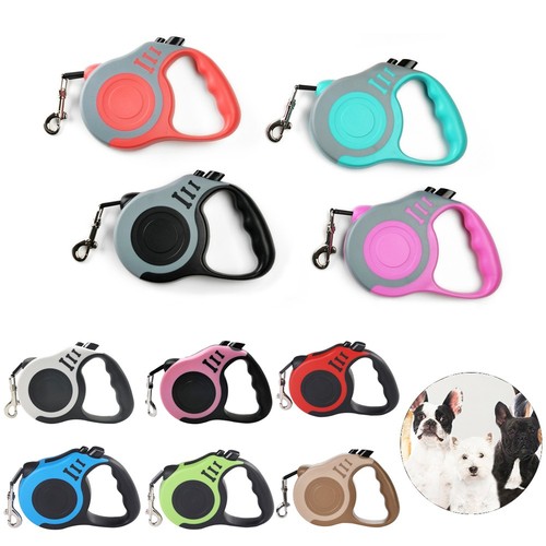 Retractable dog lead 5m - retractable, 3m