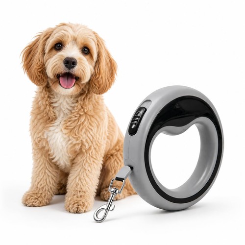 Retractable dog lead - dog,