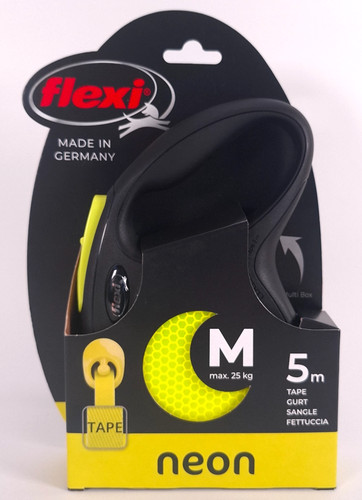 Flexi neon retractable tape - retractable,