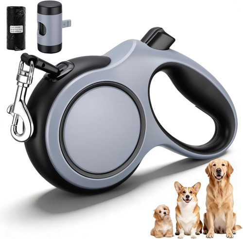 Retractable dog lead for - 8m,