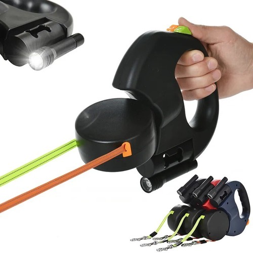 Retractable reflective dual - retractable,