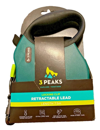 Peaks retractable dog lead - peaks,