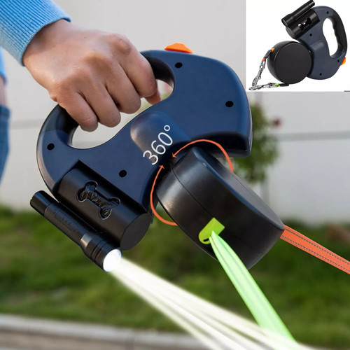 Retractable dog lead - dog,