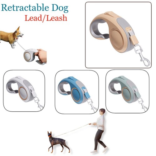 Pet dog lead retractable - lead, 5m