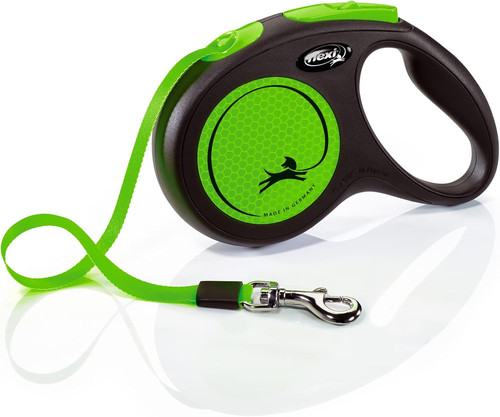 Flexi neon 5 m retractable - flexi,