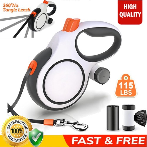 Retractable dog lead - 8m,