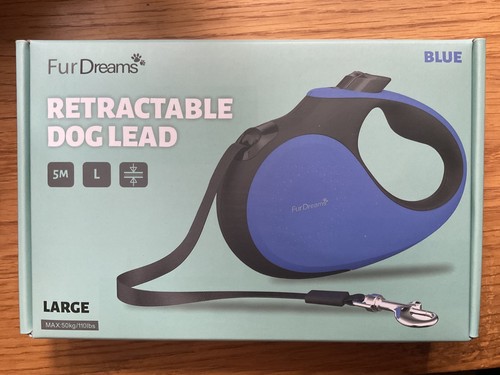 Retractable dog lead 5m - dog,