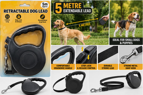 Retractable dog lead - dog,