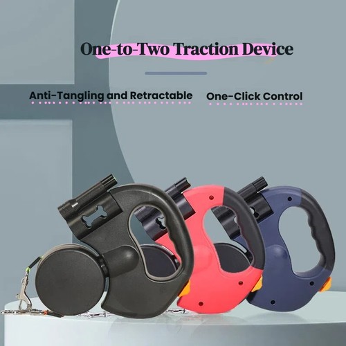 Dual pet leash - pet,