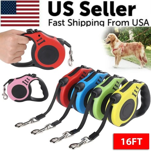 Retractable dog pet leashes - retractable,