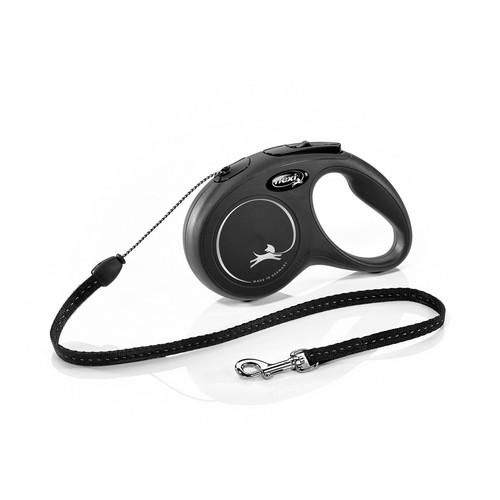 Classic black retractable - black, 5m
