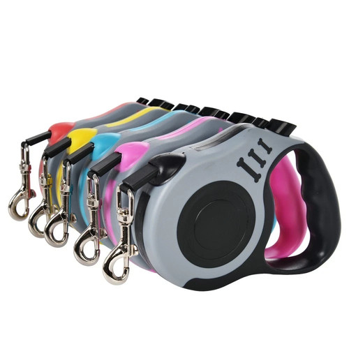 Retractable dog lead 5m - dog, 3m