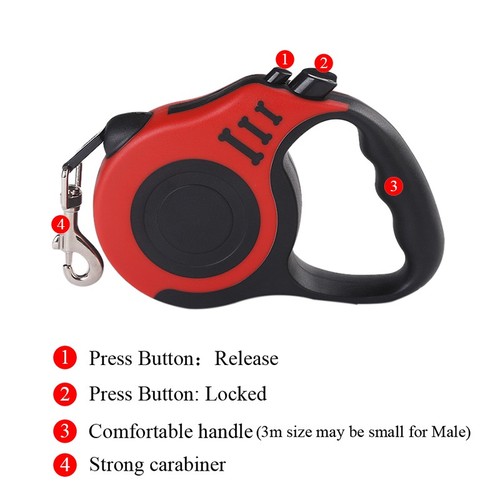Retractable dog pet leashes - pet,