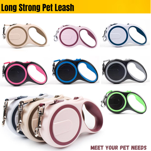 Retractable dog lead extending - dog,