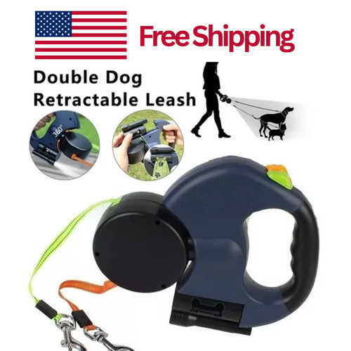 10ft dual retractable dog - 3m,